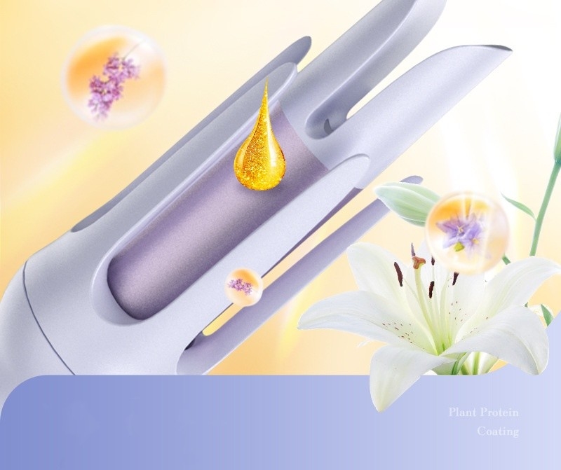 Curling Iron de salón 2 en 1 Curler y alisador de pelo con calentamiento rápido