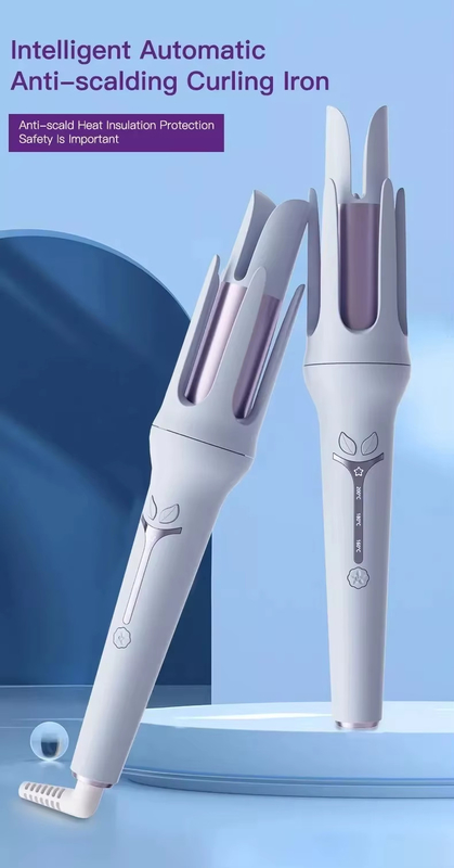 Curling Iron de salón 2 en 1 Curler y alisador de pelo con calentamiento rápido