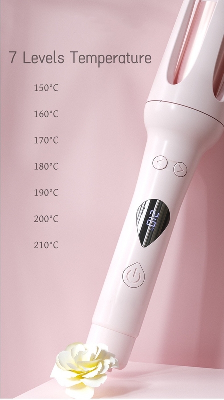 Curling de hierro de 1,25 pulgadas con tecnología anti-frizz