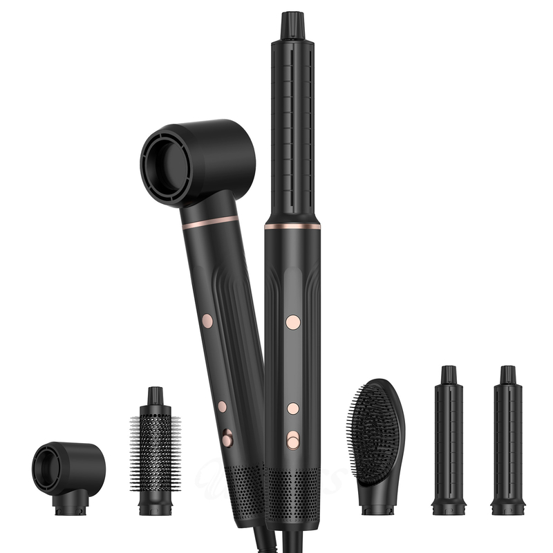 Percha para secar el cabello profesional con aire caliente 5 en 1 velocidad iónica negativa secado rápido frío 4 velocidad tensión 110V / 50HZ 240V / 60HZ