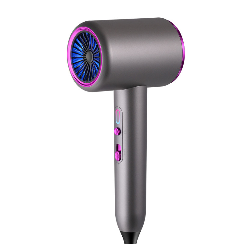 Alta potencia 2400W iones negativos secador de pelo de salón secador de pelo de viento caliente y frío secador de pelo voluminador