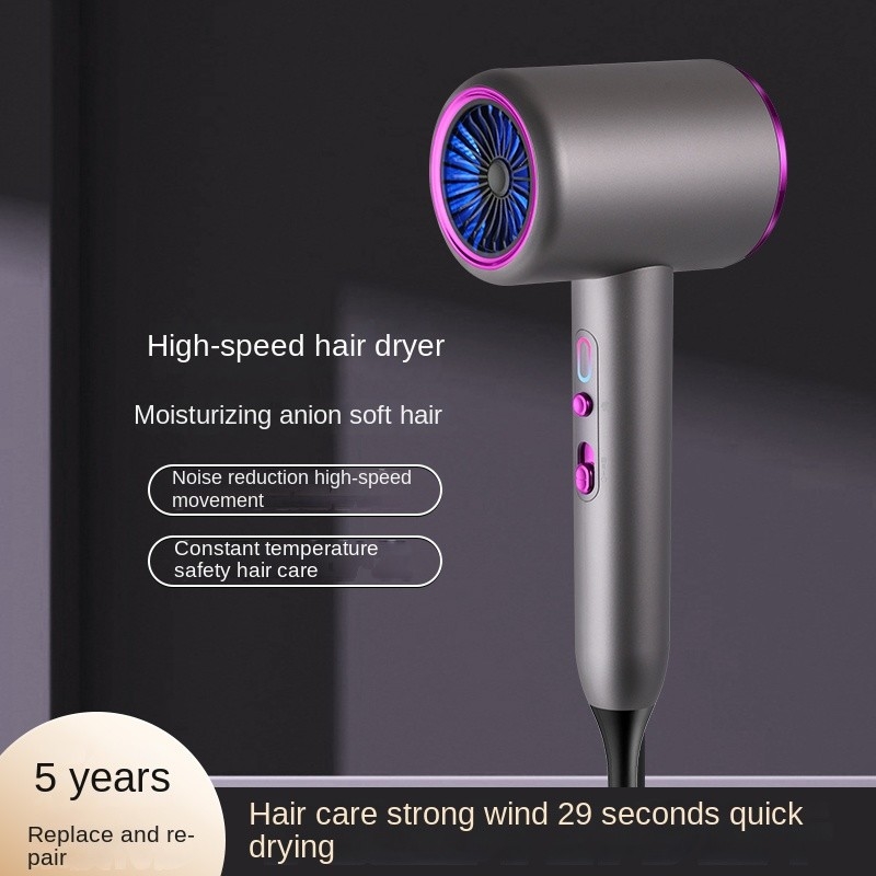 Alta potencia 2400W iones negativos secador de pelo de salón secador de pelo de viento caliente y frío secador de pelo voluminador