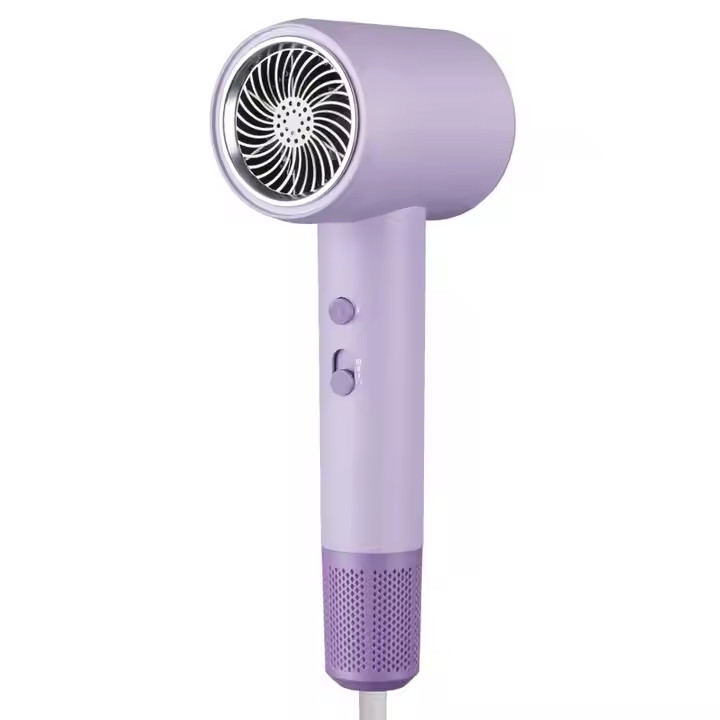 2000W Violeta Alta Velocidad Azul Rayo Iones Negativos Revair Secador de cabello Temperatura ajustable para uso doméstico