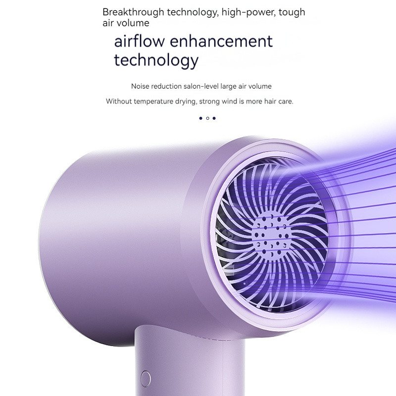 2000W Violeta Alta Velocidad Azul Rayo Iones Negativos Revair Secador de cabello Temperatura ajustable para uso doméstico