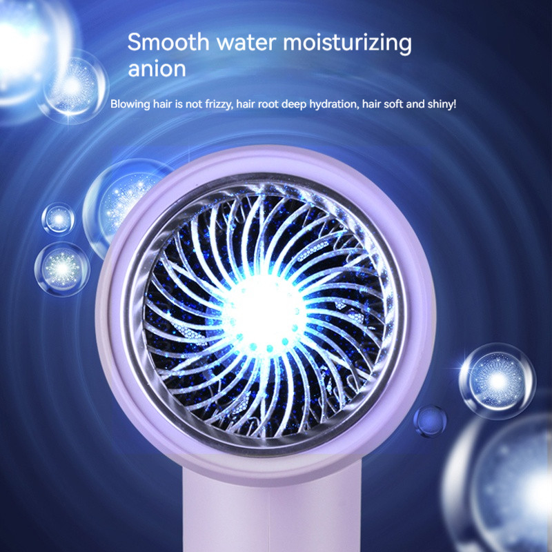 2000W Violeta Alta Velocidad Azul Rayo Iones Negativos Revair Secador de cabello Temperatura ajustable para uso doméstico