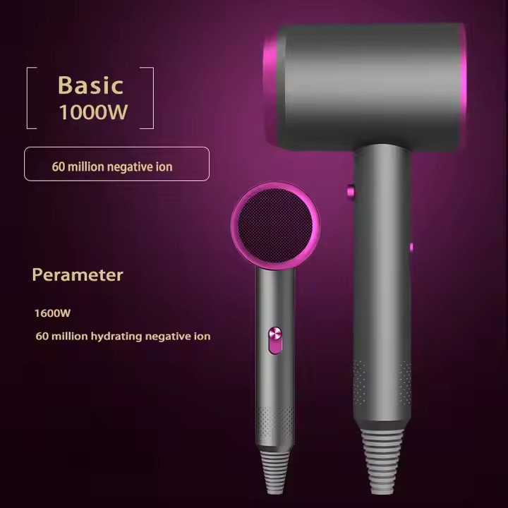 1500W portátil de alta velocidad de iones negativos Revair secador de cabello eléctrico para el hogar sin cable profesional